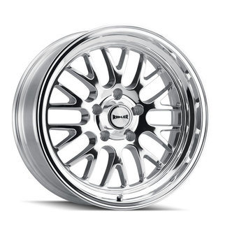 Ridler 607 18x9.5 / 5x120.65 BP / 6mm Offset / 83.82mm Hub Polished Wheel