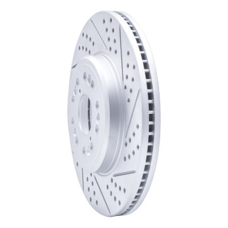 R1 95-00 Lexus Ls400 Front Right Drilled & Slotted Geo-Carbon Rotor