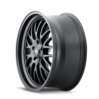 Ridler 607 20x10.5 / 5x115 BP / 25mm Offset / 72.62mm Hub Matte Black Wheel