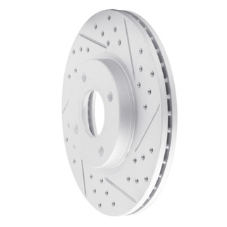 R1 14-23 Ford Transit Courier (Mexico) Front Right Drilled & Slotted Geo-Carbon Rotor