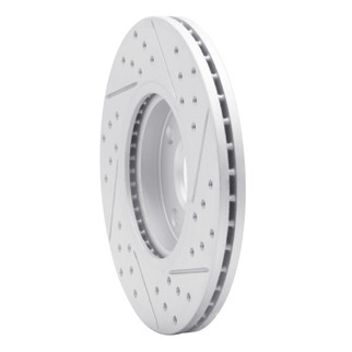 R1 14-23 Ford Transit Courier (Mexico) Front Right Drilled & Slotted Geo-Carbon Rotor