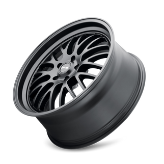 Ridler 607 22x10.5 / 5x115 BP / 25mm Offset / 72.62mm Hub Matte Black Wheel