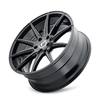 Kraze KR194 Cosmos 18x8 / 5x112 BP / 40mm Offset / 66.56mm Hub Gloss Black Wheel