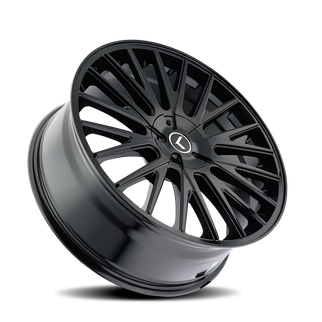 Kraze KR185 Double Down 18x8 / 5x112/120 BP / 40mm Offset / 74.1mm Hub Gloss Black Wheel