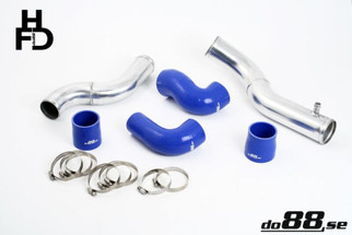 do88 Volvo 7/940 Turbo Top Connection Pipe Kit Blue Hoses standard Throttle Body