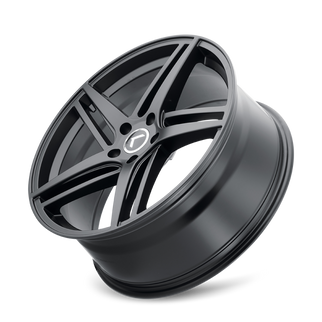 Kraze KR195 Milano 20x8.5 / 5x120 BP / 38mm Offset / 74.1mm Hub Satin Black Wheel