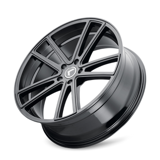 Kraze KR190 Lusso 20x8.5 / 5x115 BP / 38mm Offset / 72.62mm Hub Gloss Black Wheel