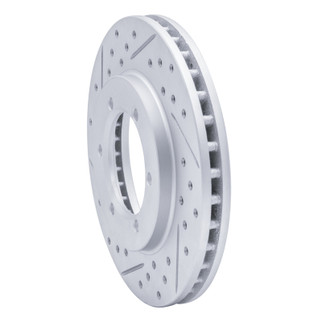 R1 98-15 Nissan Np300 (Mexico) Front Left Drilled & Slotted Geo-Carbon Rotor