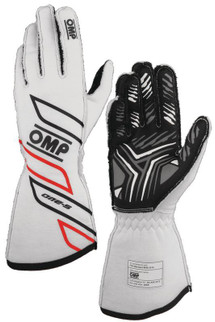 OMP ONE-S GLOVES my2025 FIA 8856-2018 RED SZ M