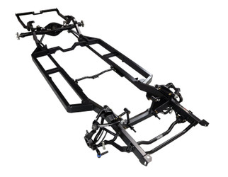 Ridetech 64-67 Chevrolet Chevelle w/ Hub Spindle & Narrowed Width (57.25in) Momentum Chassis