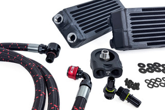 CSF 2023+ Honda Civic Type R FL5 High-Performance Dual Engine Oil Cooler Kit