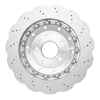 DFC 14-24 Audi R8 Rear Drilled Hi-Carbon Alloy Geomet Coated Rotor