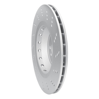 DFC 20-25 BMW X3 Left Rear Drilled Hi-Carbon Alloy Geomet Coated Rotor