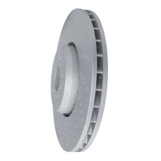DFC 20-25 BMW X6 Left Front Drilled Hi-Carbon Alloy Geomet Coated Rotor