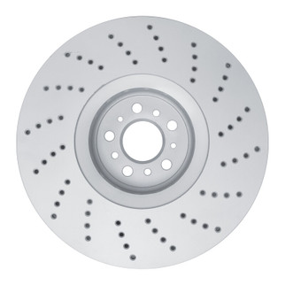 DFC 20-25 BMW X6 Left Front Drilled Hi-Carbon Alloy Geomet Coated Rotor