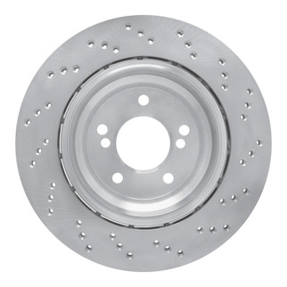 DFC 06-08 BMW Z4 Left Rear Drilled Hi-Carbon Alloy Geomet Coated Rotor