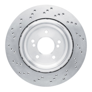 DFC 06-08 BMW M3 Right Rear Drilled Hi-Carbon Alloy Geomet Coated Rotor