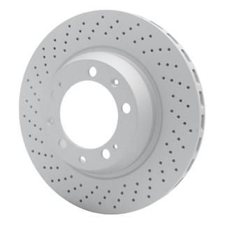 DFC 98-98 Porsche 911 Left Rear Drilled Hi-Carbon Alloy Geomet Coated Rotor