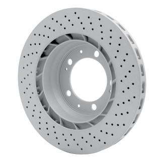 DFC 98-98 Porsche 911 Left Rear Drilled Hi-Carbon Alloy Geomet Coated Rotor