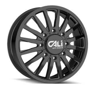 Cali Off-Road 9110D Summit Dually 22x8.25 / 8x165.1 BP / 115mm Offset / 121.3mm Hub Gls Blk Wheel