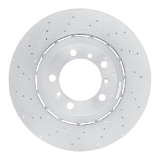 DFC 10-11 Porsche 911 Left Rear Drilled Hi-Carbon Alloy Geomet Coated Rotor