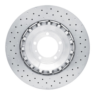 DFC 10-11 Porsche 911 Right Front Drilled Hi-Carbon Alloy Geomet Coated Rotor