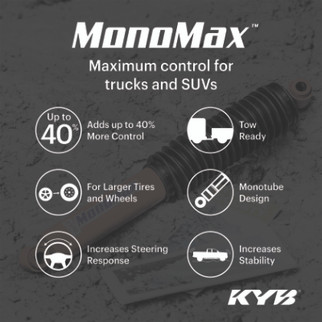 KYB 14-19 RAM 2500 RWD (w/o Rear Air Spring & w/ HD Shocks) MonoMax Gas Shock - Rear