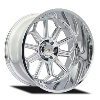 Cali Off-Road 9117 Auburn 20x10 / 6x139.7 BP / -25mm Offset / 106mm Hub Polished Wheel