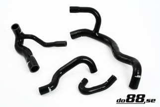 do88 90-92 Audi S2 2.2T (3B) Radiator Hoses - Black