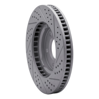 R1 97-05 Buick Riviera Front Left Drilled & Slotted Geo-Carbon Rotor