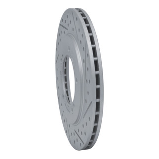 R1 99-08 Chevrolet Tracker Front Right Drilled & Slotted Geo-Carbon Rotor