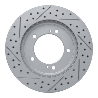 R1 99-08 Chevrolet Tracker Front Right Drilled & Slotted Geo-Carbon Rotor