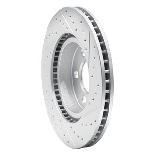 R1 07-19 Suzuki Vitara (Mexico) Front Left Drilled & Slotted Geo-Carbon Rotor
