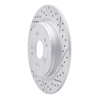 R1 15-26 Acura Adx Rear Right Drilled & Slotted Geo-Carbon Rotor