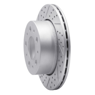 R1 14-21 Ram Promaster 3500 Rear Left Drilled & Slotted Geo-Carbon Rotor