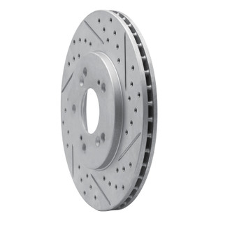 R1 91-96 Acura Nsx Rear Right Drilled & Slotted Geo-Carbon Rotor