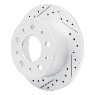 R1 14-21 Ram Promaster 3500 Rear Left Drilled & Slotted Geo-Carbon Rotor