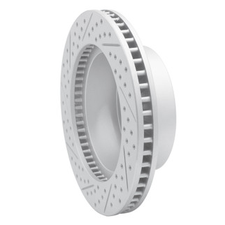 R1 03-08 Dodge Ram 3500 Front Right Drilled & Slotted Geo-Carbon Rotor