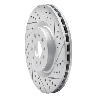 R1 15-22 Ram Promaster City Front Right Drilled & Slotted Geo-Carbon Rotor