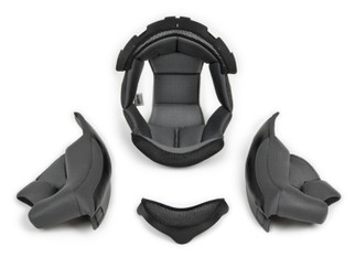 Exo-r320 Kwikwick 2 Grey Snaps Liner/cheek Pad Kit Xs