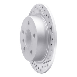 R1 14-24 Mini Cooper (Excl Clubman Rear Right Drilled & Slotted Geo-Carbon Rotor