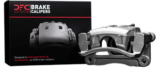 DFC 16-18 Mazda CX-3 Rear-L Silver Zinc Coated Premium Caliper