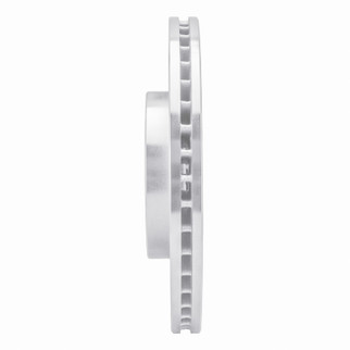 R1 87-91 Sterling 825 Rear Right Drilled & Slotted Silver Brake Rotor