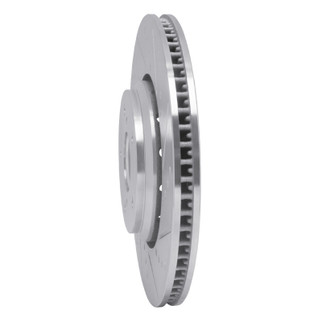 R1 16-22 Acura ILX Front Right Drilled & Slotted Silver Brake Rotor