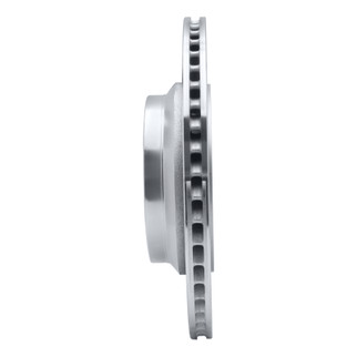 R1 07-17 Lexus LS460 Right Rear Drilled & Slotted Silver Brake Rotor