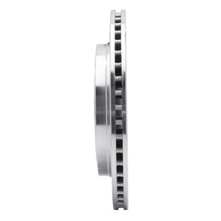R1 08-19 Cadillac CTS Rear Right Drilled & Slotted Silver Brake Rotor