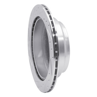 R1 92-04 Acura SLX Rear Right Drilled & Slotted Silver Brake Rotor