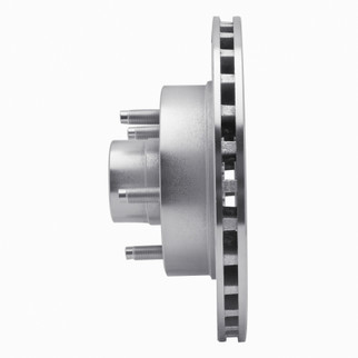 R1 91-94 Ford Explorer Front Right Drilled & Slotted Silver Brake Rotor
