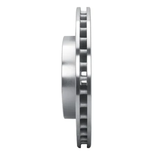 R1 86-92 Ford Taurus (Excl SHO) Rear Right Front Right Drilled & Slotted Silver Brake Rotor