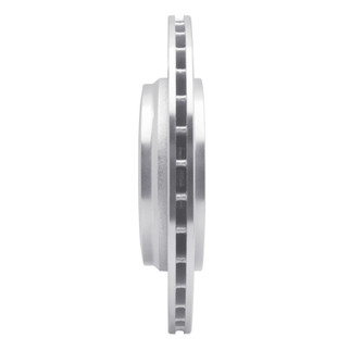 R1 01-06 BMW 330CI Rear Left Drilled & Slotted Silver Brake Rotor
